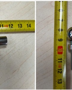 Angle joint  M8 galv for  Dry Mixer 70 L CN